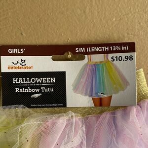 Girls' Rainbow Tutu Costume